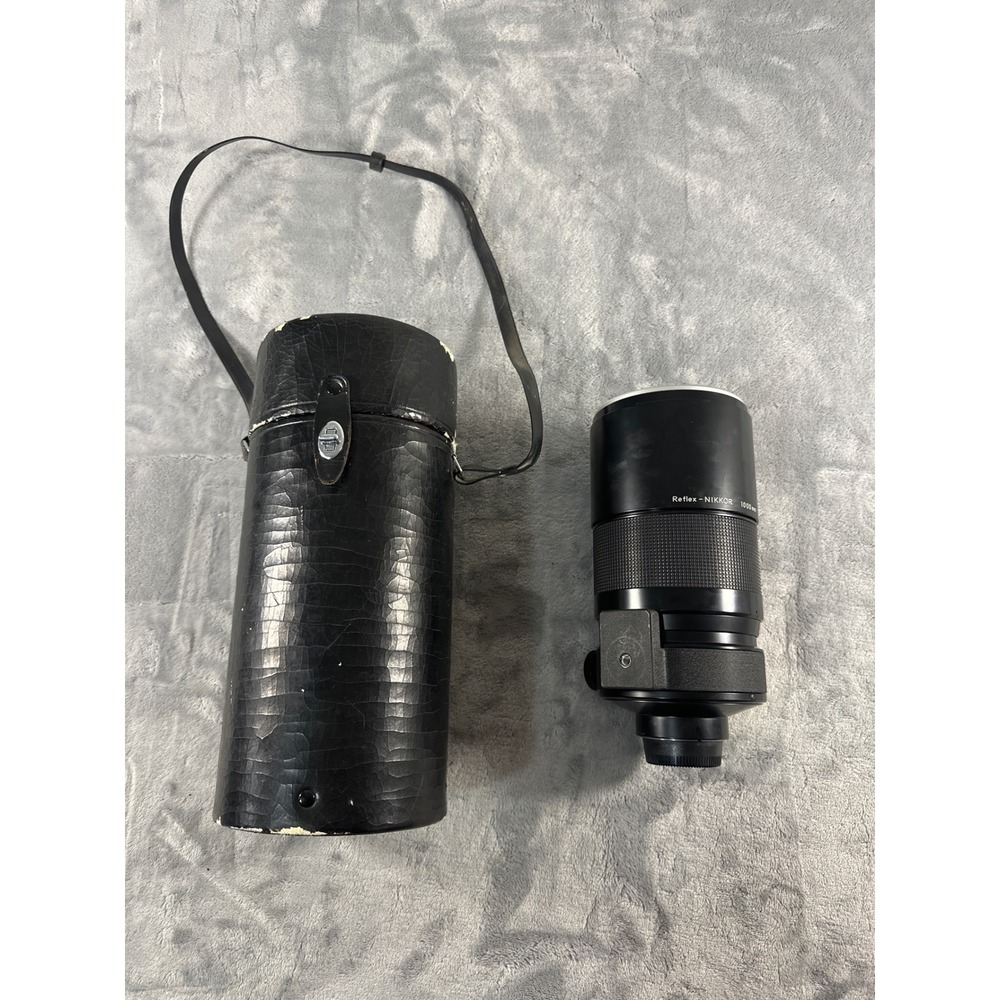 Nikon Reflex-NIKKOR 1000mm f/11 Mirror Lens with Case Super Telephoto Japan